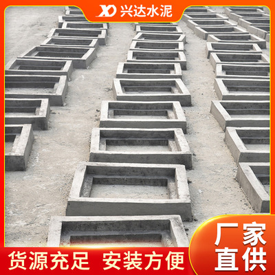 厂家直销 钢纤维水泥井座  钢钎维混泥土沙井座 电力水泥井座