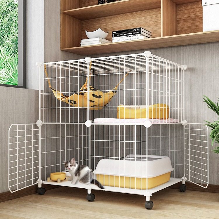 猫笼家用室内猫咪双层别墅猫窝超大自由空间不占地猫屋一体猫空笼,宠物/宠物食品及用品,猫笼子/猫别墅,淘宝优惠券,粉丝福利购,淘宝优惠卷