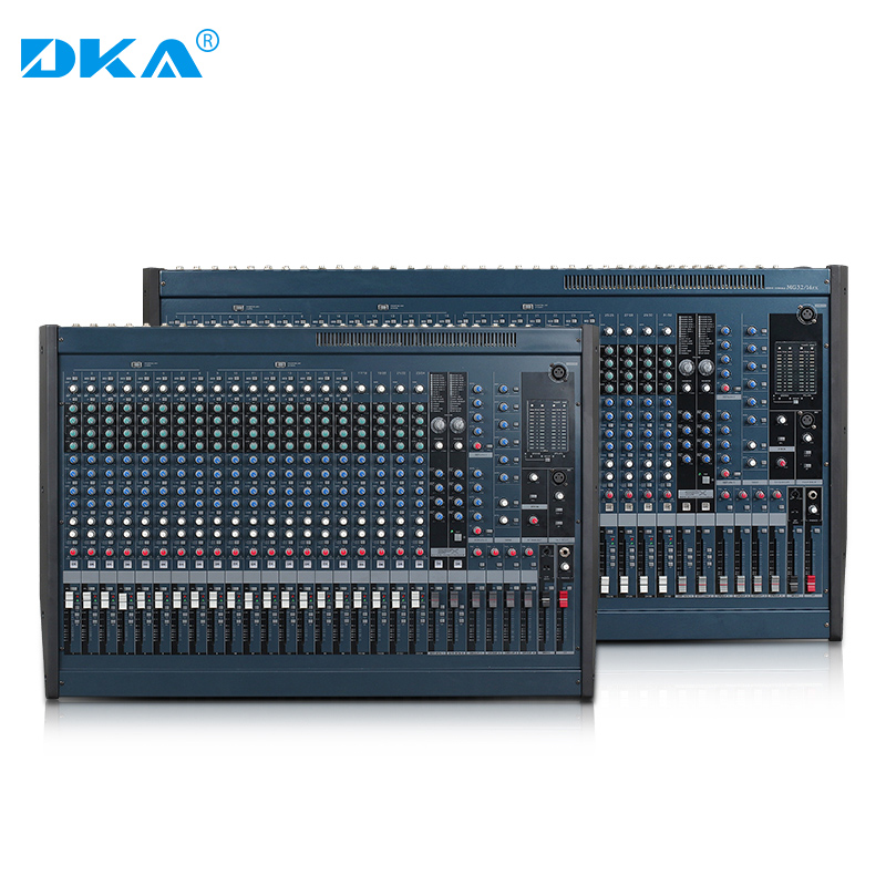 DKA MG32/14FX 32路 MG24专业24路舞台演出会议大型调音台MG166CX