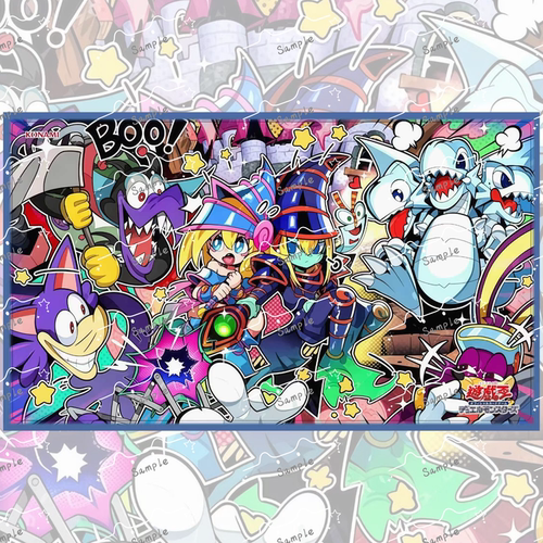 对战桌垫卡通单人牌垫游戏王卡垫ygo toon card playmat决斗垫