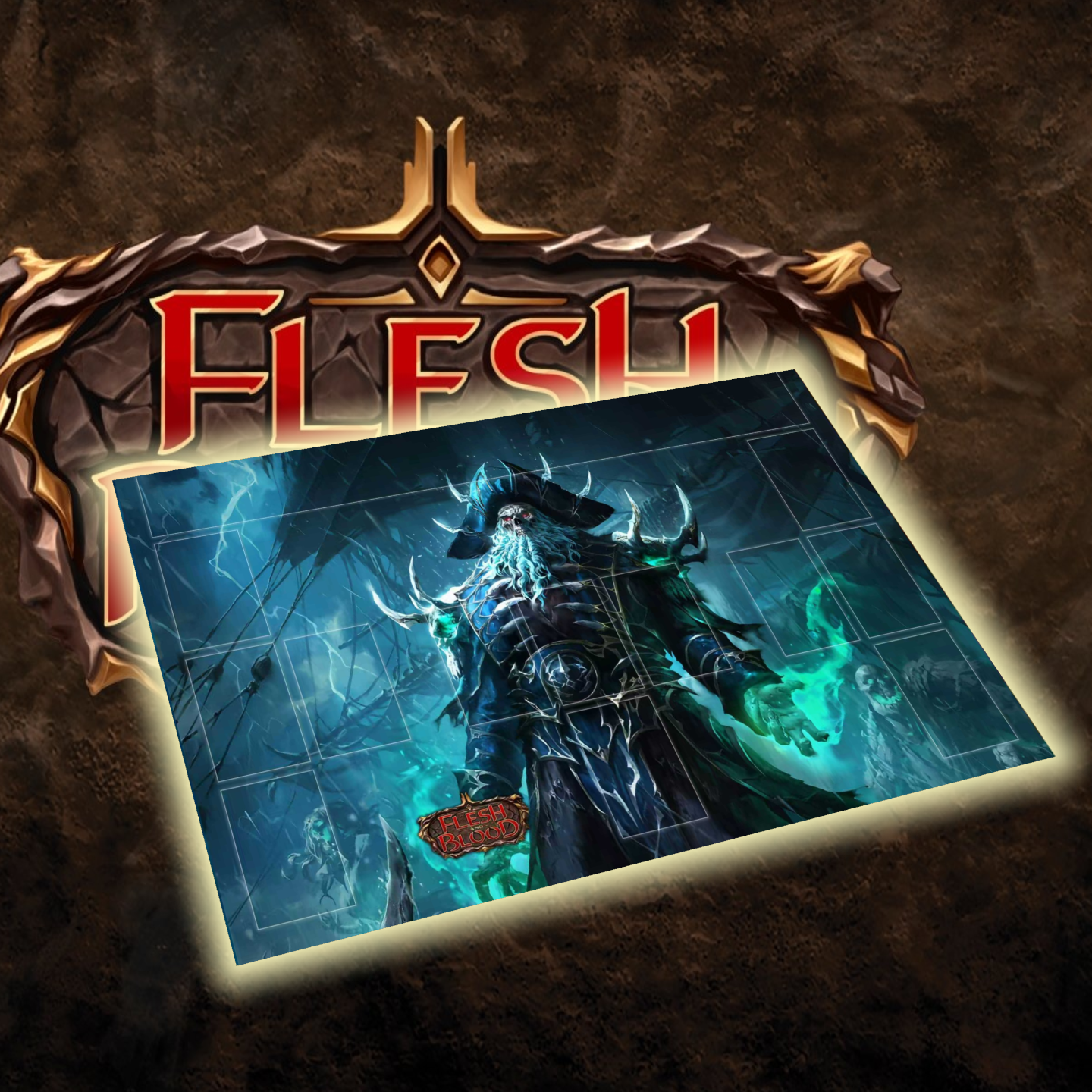 FAB血肉之战卡垫单人牌垫DIY卡垫Flesh And Blod Custom Playmat