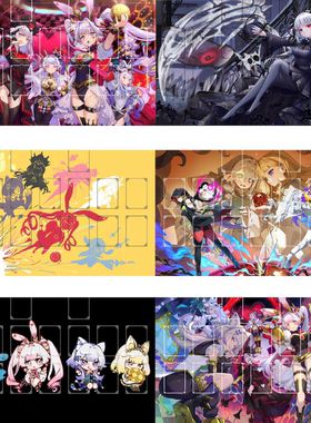 游戏王ygo单人卡垫牌垫diy游戏盘决斗tcg playmat定制600*350*2mm