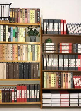 新中式装饰书仿真书摆件办公室书柜假书摆设拍摄道具书籍空书盒壳