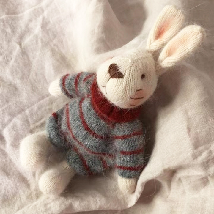 兔子玩偶挂件diy材料包