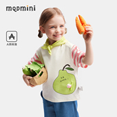 MQD童装 宝宝亲肤纯棉宽松体恤 新款 女小童短袖 T恤25夏季