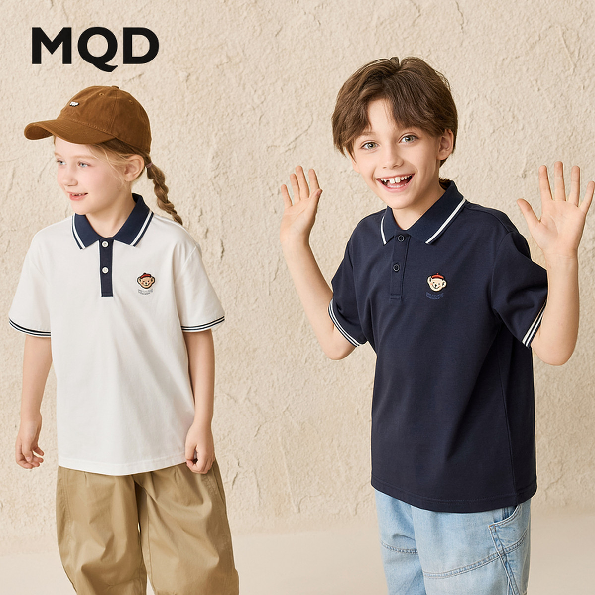 男大童夏季新品学院风翻领背后大字母上衣网球亲肤T恤POLO衫,童装/婴儿装/亲子装,T恤,淘宝优惠券,粉丝福利购,淘宝优惠卷
