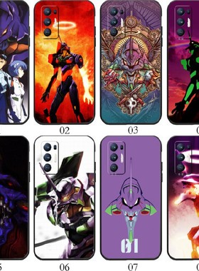 EVA初号机 适用 realme GT/RT/Neo/闪速版/2T/一加 9/Pro/9R/大师探索版/8T/Ace 2V/魅族18/Neo5 SE手机壳