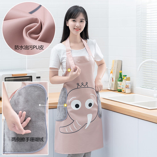 防水新款夏季时尚烧饭大人围裙