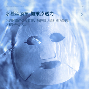 OGP时光肌蓝铜胜肽面膜/舒缓补水保湿泛红紧致春夏