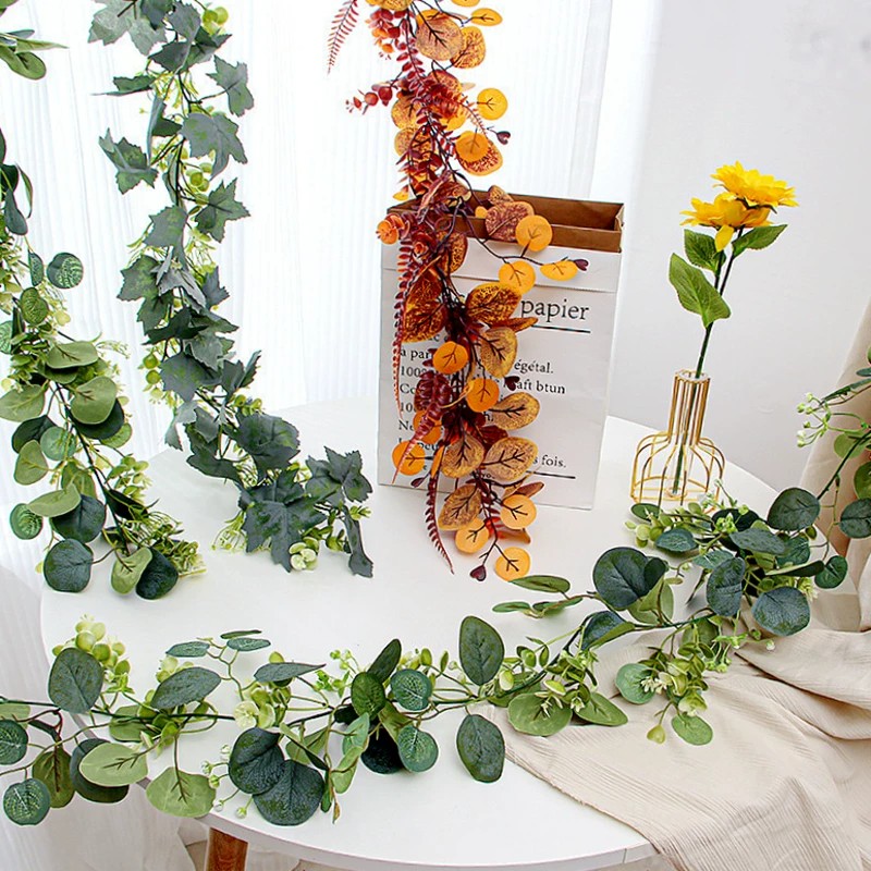 花藤仿真花满天星藤条假花爬藤植物藤蔓客厅墙上吊顶装饰管道缠绕