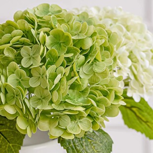 手感保湿逼真绣球花仿真花高级仿生花假花摆设餐桌花插花装饰摆件