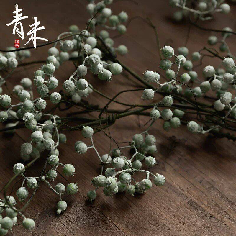 马桑果仿真花客厅餐桌仿生绿植假花插花摆件塑料干花装饰花艺摆设