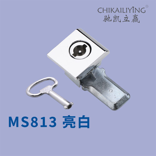 MS813AE箱配电柜开关柜基业箱机箱机柜四方一字锁芯转舌锁圆柱锁
