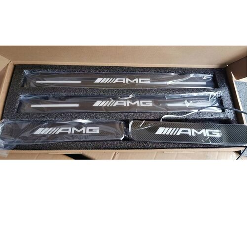 19-23benz奔驰大G级W463W464G63 AMG带灯门槛条迎宾踏板door sill