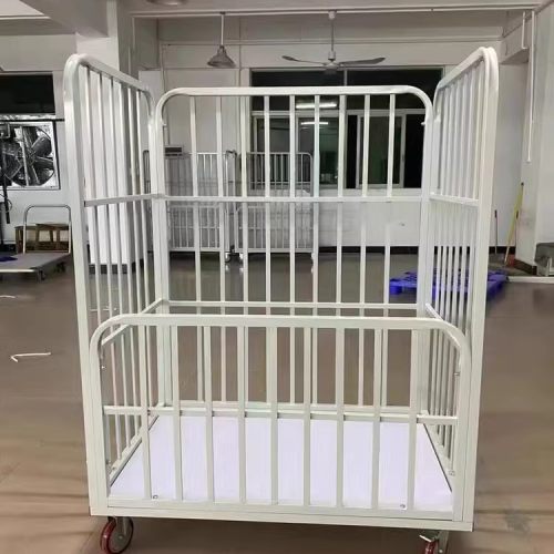 服装厂专用成衣周转车运料手推车2层三层裁片车高栏仓储车置物车