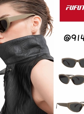 99PERCENT猫眼墨镜女款2026新款高级感百搭防晒开车偏光太阳镜男