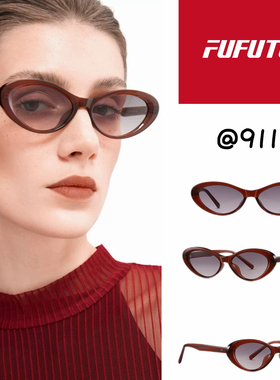 99PERCENT猫眼墨镜女款2026新款高级感户外防晒百搭近视太阳镜男