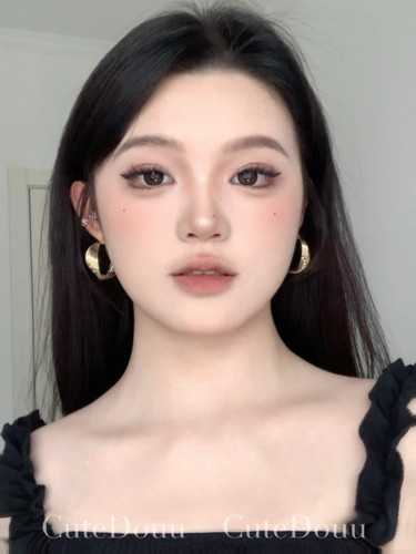 CuteDouu 爆改轻泰 有耳夹！高级感大气复古港风金属圈圈耳环耳饰