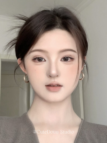 CuteDouu双线麻花耳环