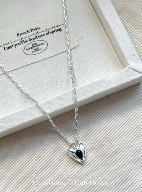 CuteDouu美式韩妹复古金属项链