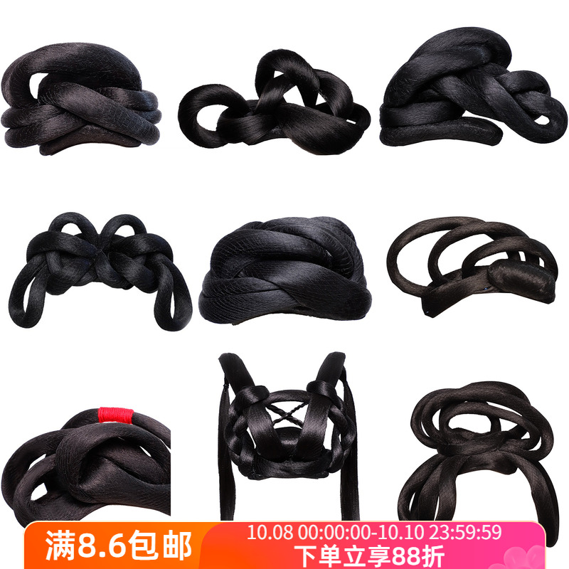汉服宫廷贵妃娘娘唐风造型发髻