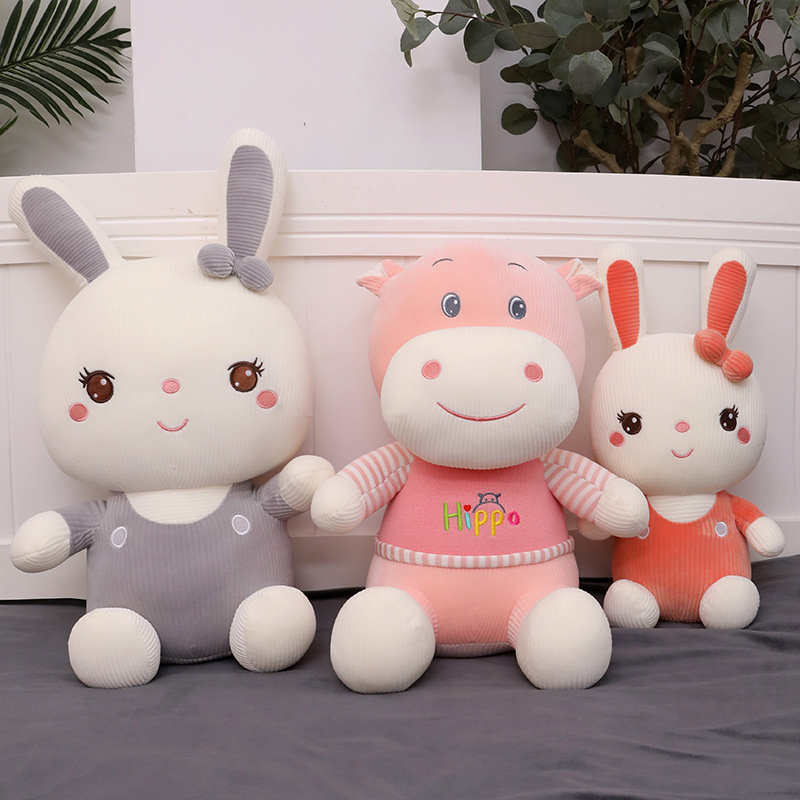 Cartoon sweater Hippo Doll Plush Toys children Sleep Appease doll Hippo Pillows pillowin the Home Fabric , Pillow/Pillow  category - from Buy2taobao.com to provide professional Taobao agent buy service