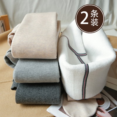 打底连裤袜女加绒外穿踩脚棉裤