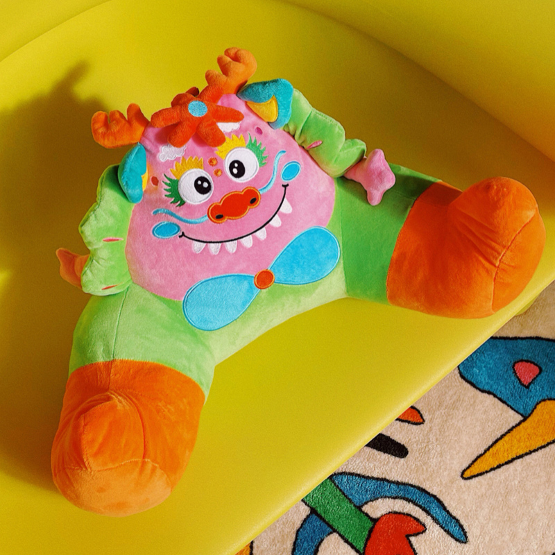 uodycoco抱抱龙腿靠枕新年抱枕可爱卡通毛绒玩具沙发装饰龙年礼物,居家布艺,腰靠垫,淘宝优惠券,粉丝福利购,淘宝优惠卷