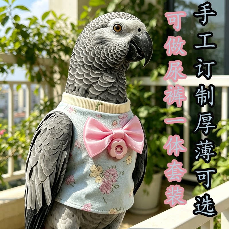 中大型鹦鹉空调服飞行衣服手工制
