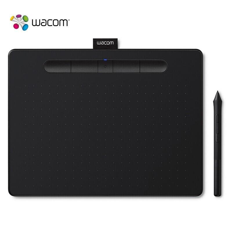 Wacom CTL-6100WL/K 4096级压感中号蓝牙连接intuos系列数位板绘