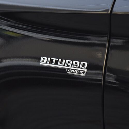奔驰车标TURBO AMG叶子板侧标 适用于A45 CLA GLA级Z升级改装标志