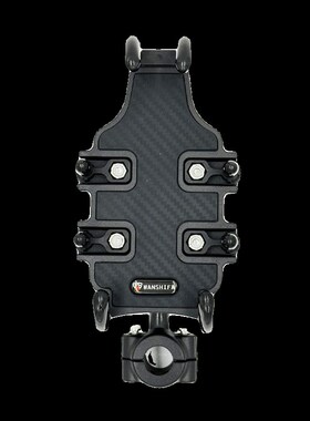 适用三阳飞度4/5手机支架后视镜挡风板杆安装车载手机XZ架改装配