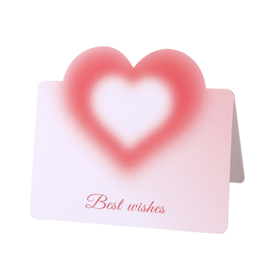 梦幻爱心贺卡各种节日生日通用