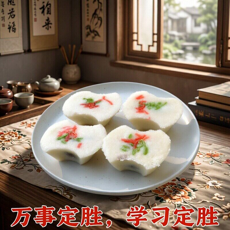 新塍丰隆斋正宗老式传统特产苏州杭州手工定胜糕湖州定胜糕半成品