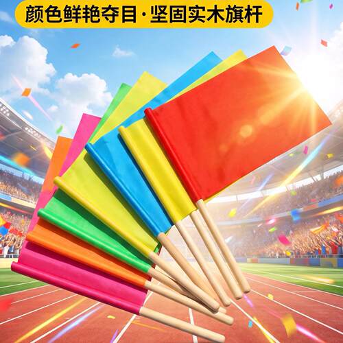 幼儿园彩旗表演舞蹈道具手摇旗帜