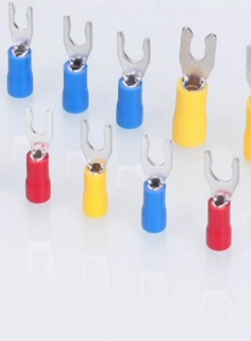 出口型FSSV锁扣叉形预绝缘端头冷压端子FSSV1.25-3.7/4S/4L/5S/5L