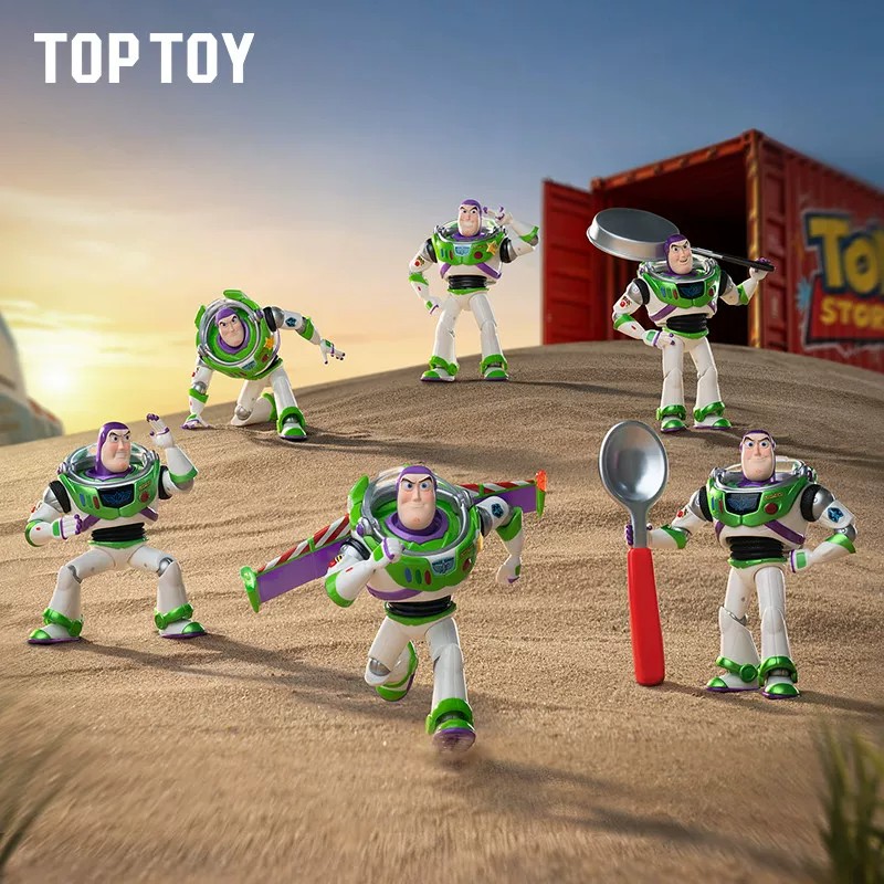 现货TOPTOY玩具总动员5巴斯光年冒险行动系列盲盒潮玩手办礼物图片