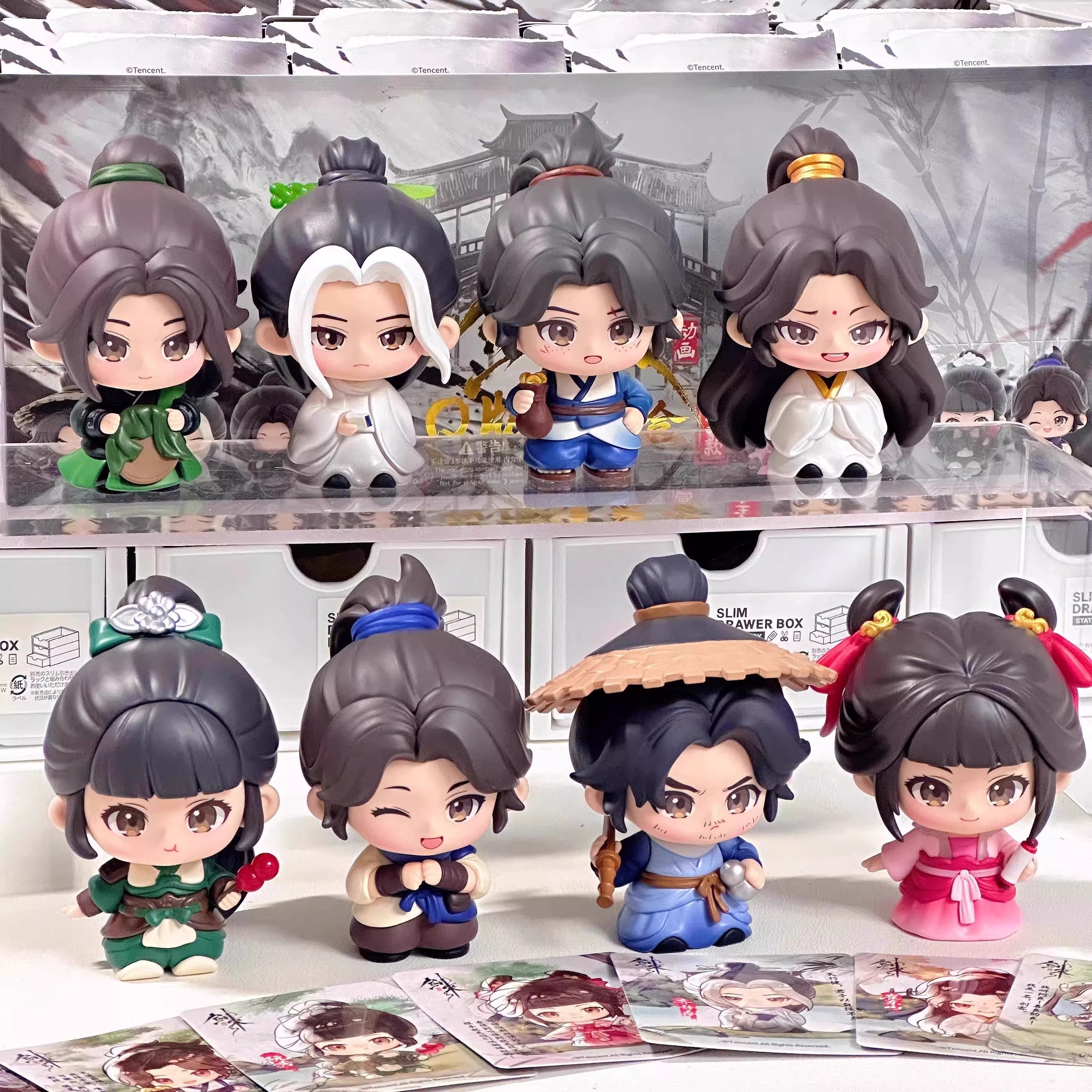 现货剑来Q版系列盲盒公仔动漫周边潮玩陈平安手办玩偶摆件礼物女,模玩/动漫/周边/娃圈三坑/桌游,潮玩盲盒,淘宝优惠券,粉丝福利购,淘宝优惠卷