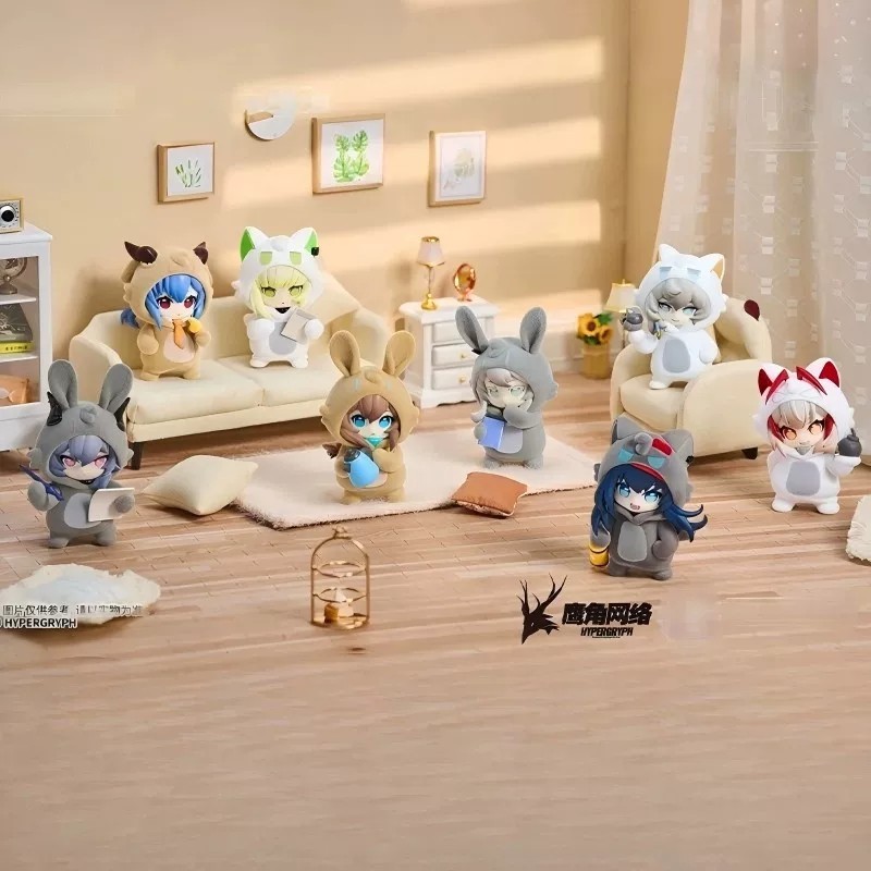 现货正品明日方舟Pajamars Mofu睡衣玩偶服盲盒潮玩手办摆件礼物图片