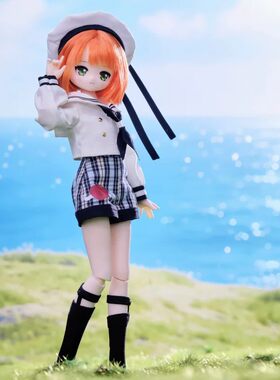 官方正品未启之扉星希岛OOTD系列可动人偶BJD盲盒植发小钥匙二代