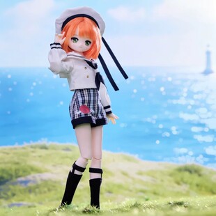 官方正品未启之扉星希岛OOTD系列可动人偶BJD盲盒植发小钥匙二代