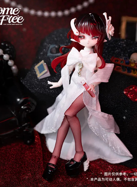 现货正品COME4FREE米甜海洋宝石二代可动人偶盲盒换装BJD娃娃手办