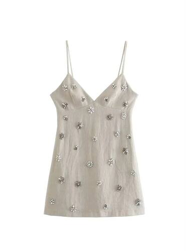 Summer new style outerwear camisole dress 高级感吊带连衣裙女
