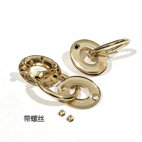 箱包五金侧耳肩带配件鸡眼扣一对