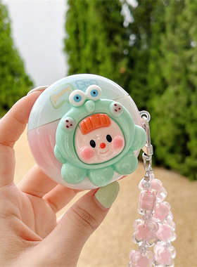 卡通立体海洋娃娃章鱼哥适用华为FreebudsPro4耳机套freebuds5代Clip/4/4e//5i/SE2/3蓝牙保护壳6i派大星情侣