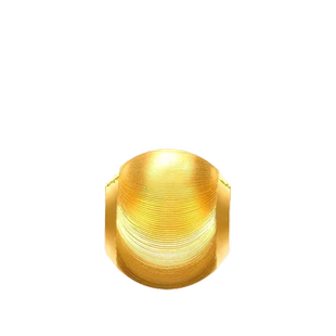3D硬金黄金路路通散珠999足金转运珠金钱珠手链diy情侣款手串送礼