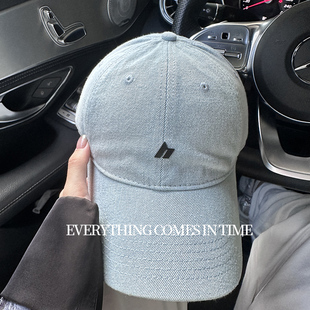大头围牛仔布棒球帽情侣大檐帽深16鸭舌帽男加大码高颧骨帽子扁头