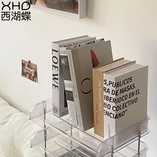 北欧简约ins假书仿真书装饰品摆件书柜书房样板房书本桌面装饰书