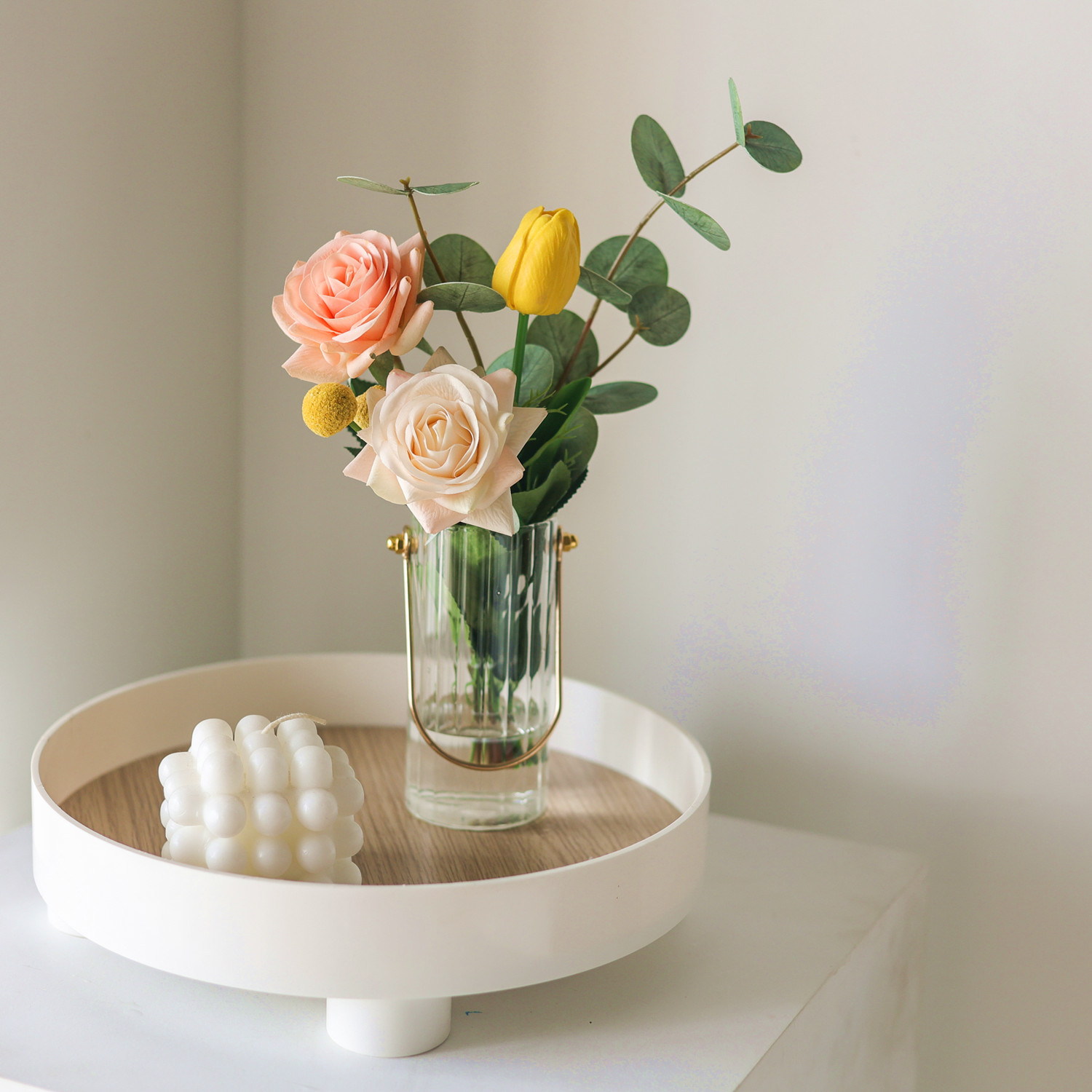 高端手感保湿仿真花小花艺