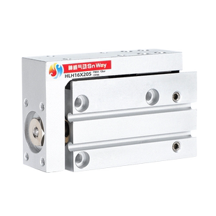 口罩机专用气缸 侧轨型精密滑台气缸直线HLH16X20S MXH16-20Z现货